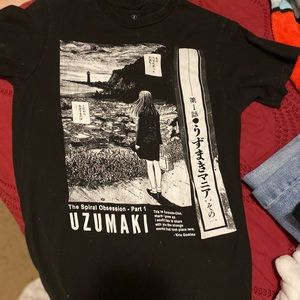 Junji ito graphic tee